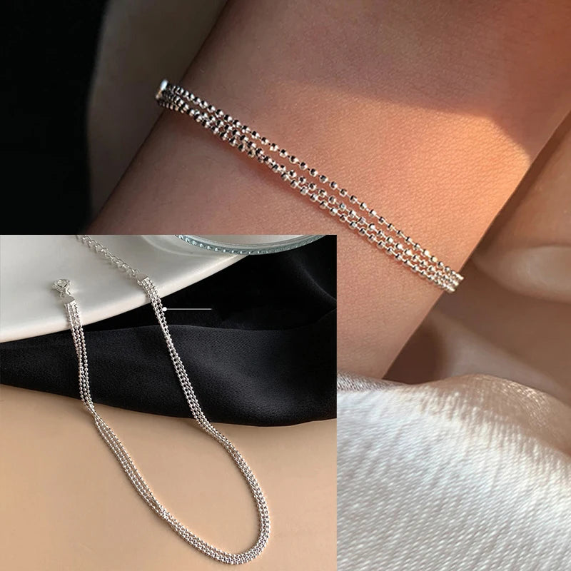 Silver butterfly bracelet