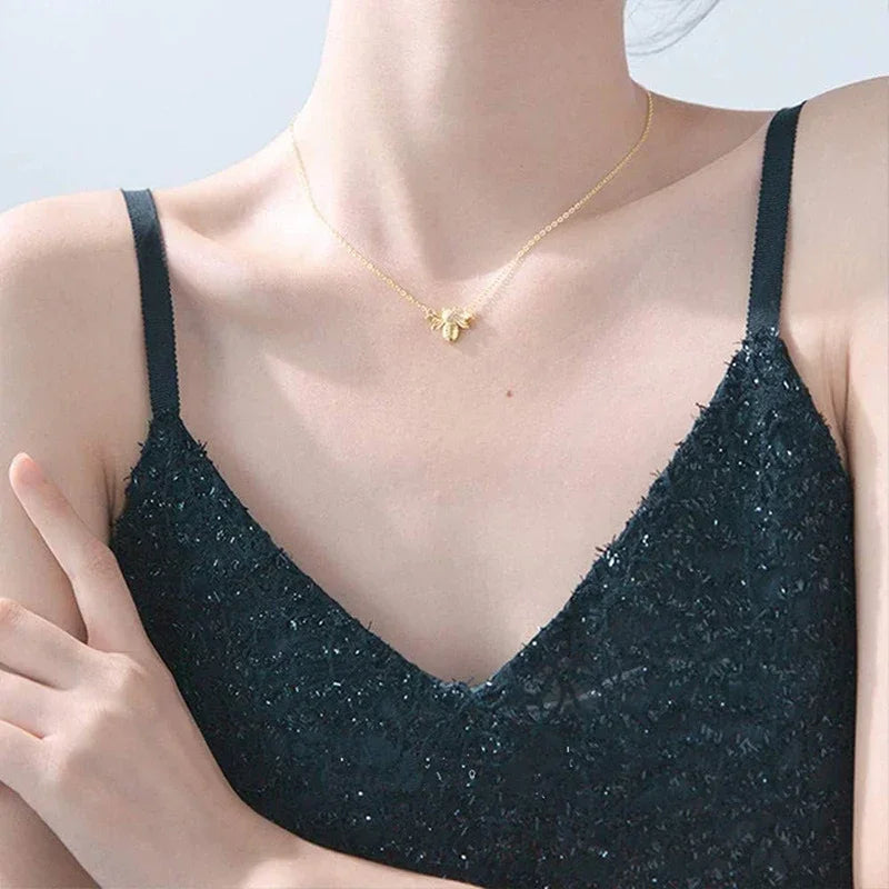 Necklace With a Bee