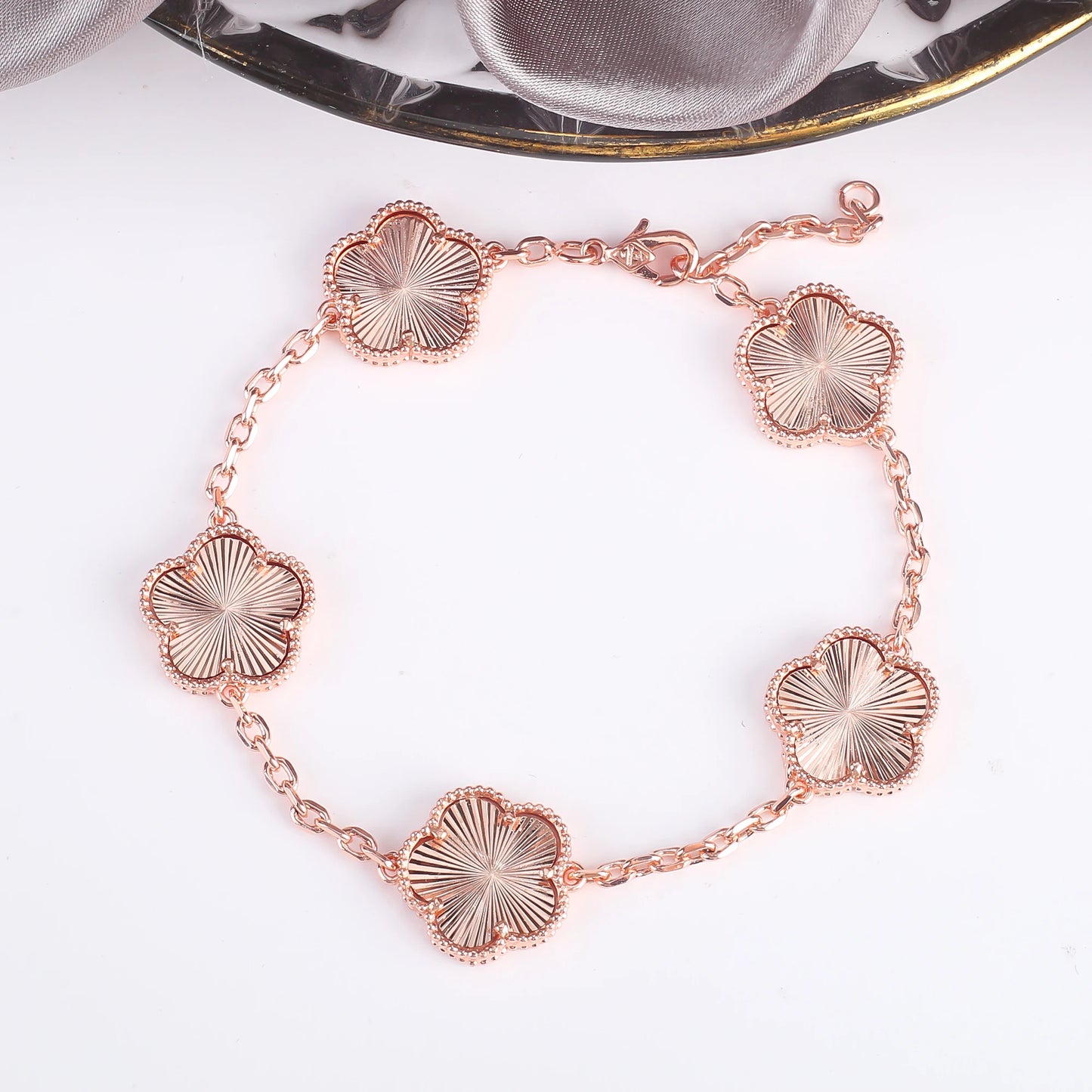 Birth flower bracelet