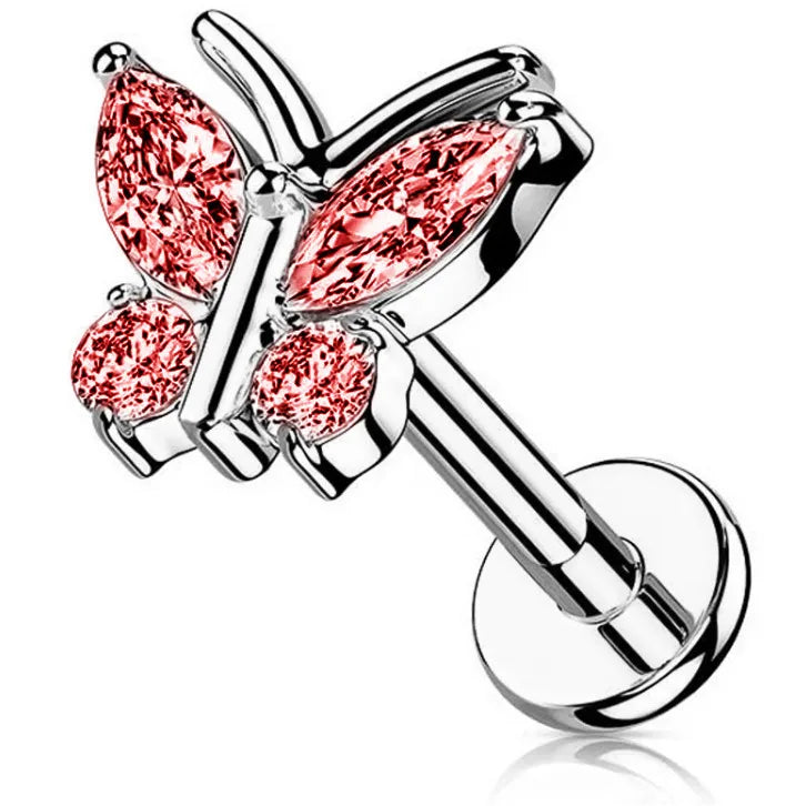 Flat back earrings