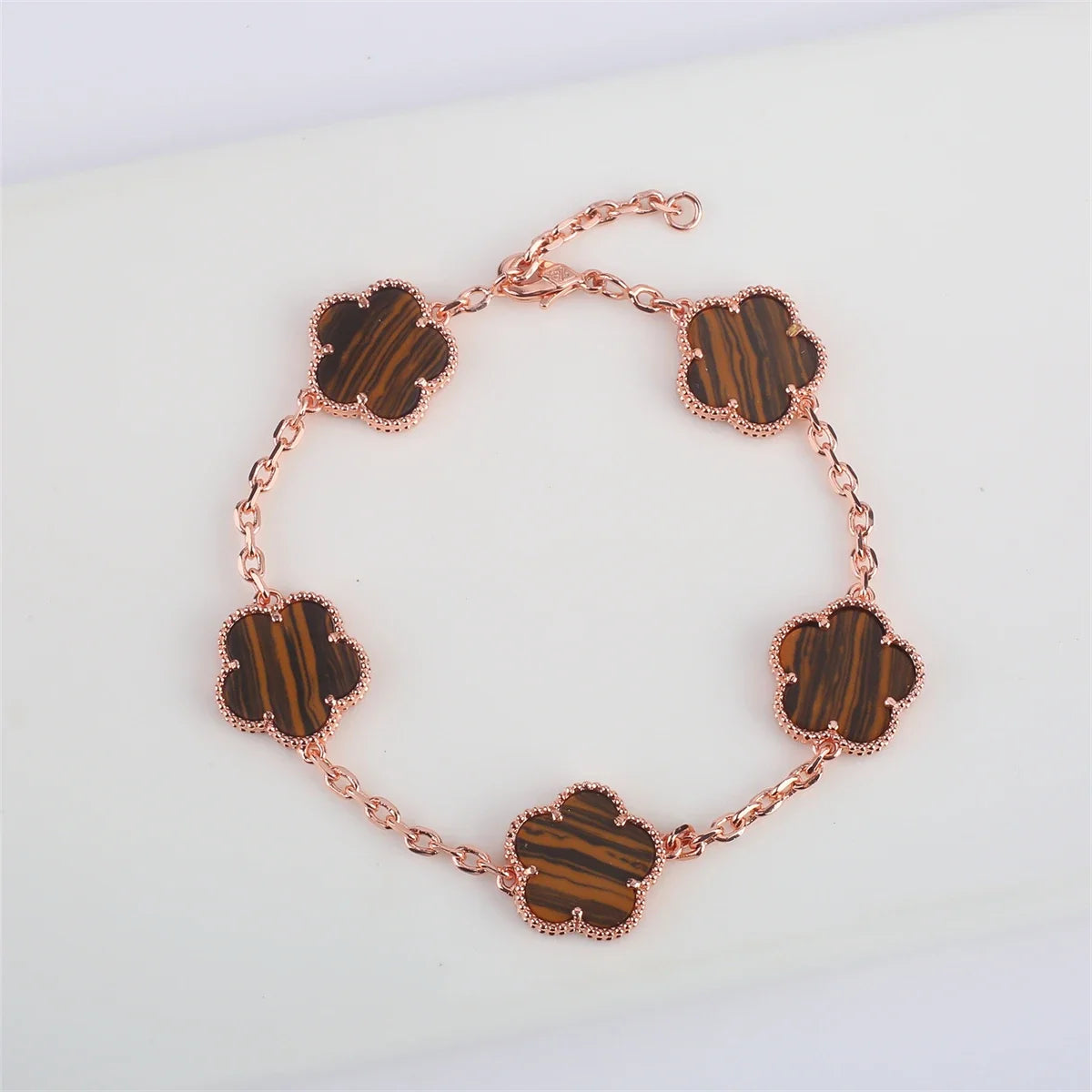 Birth flower bracelet