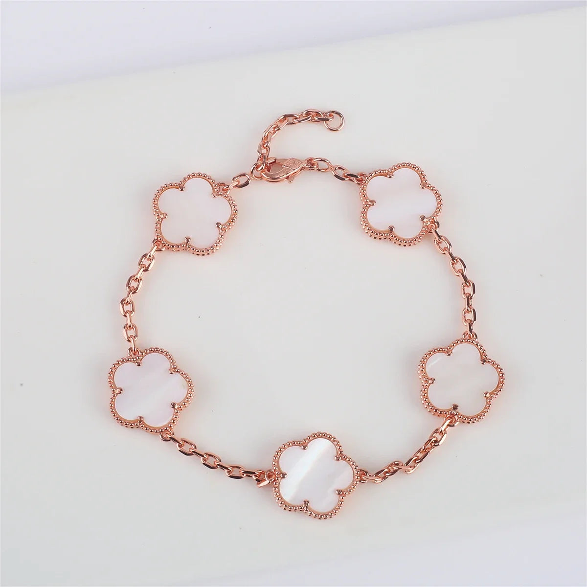 Birth flower bracelet