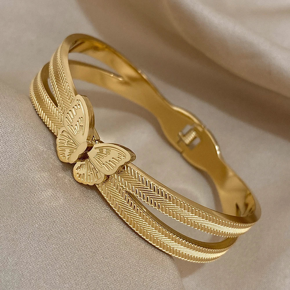 Butterfly Cuff Bracelet