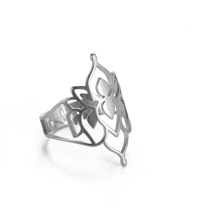 Lotus flower ring
