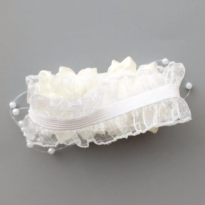 Prom flower bracelet