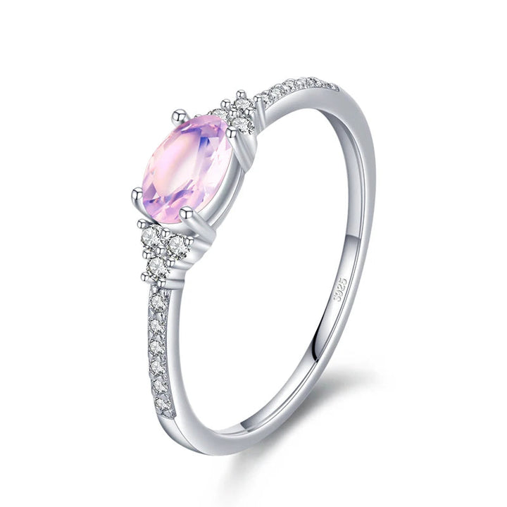 Moon stone ring
