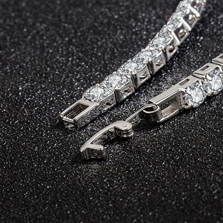 Silver bangle bracelets