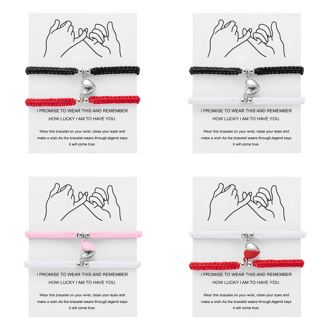 Heart friendship bracelet