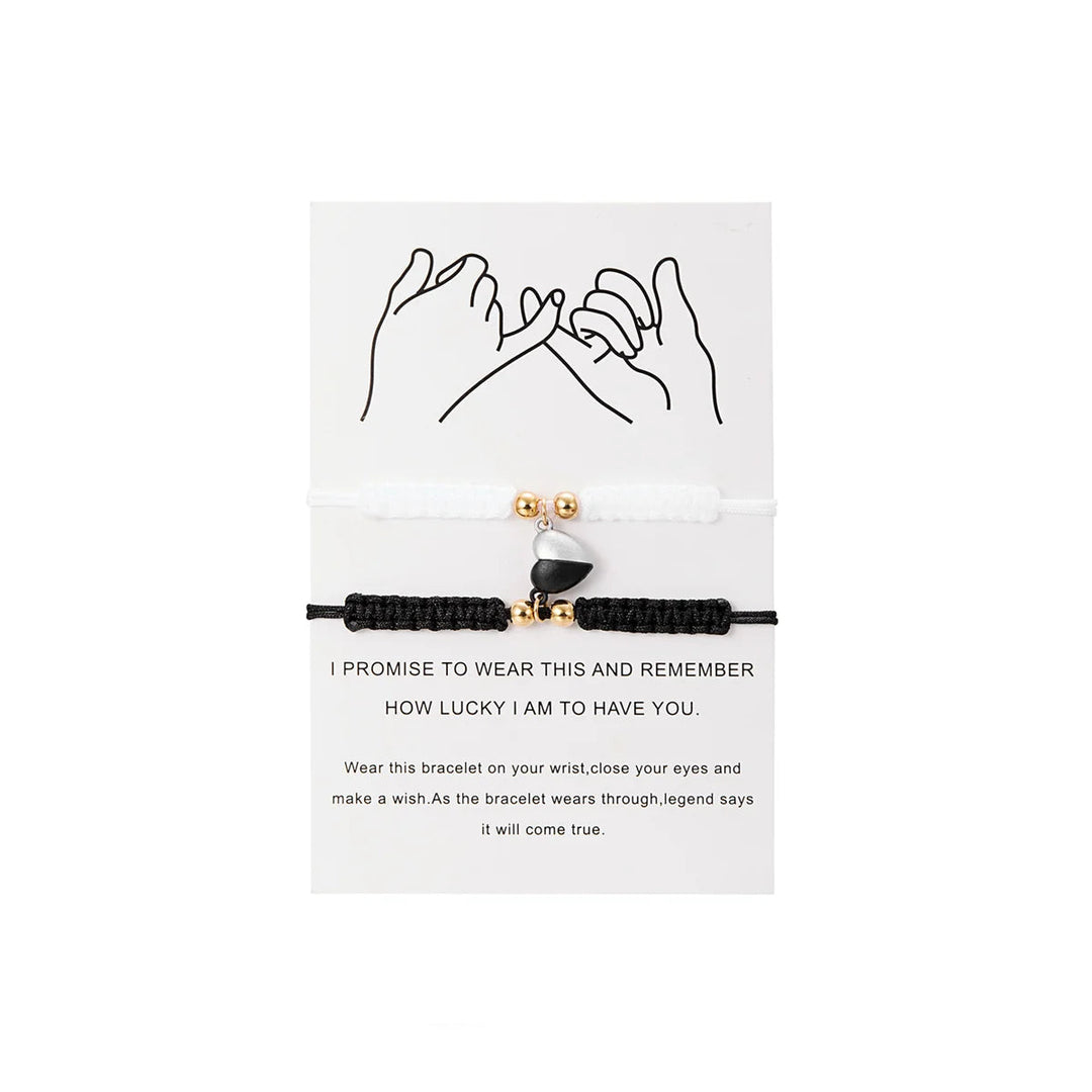 Heart friendship bracelet