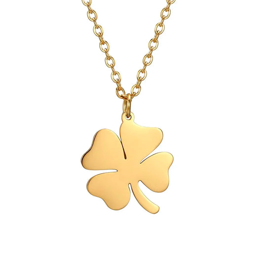 Clover leaf necklace
