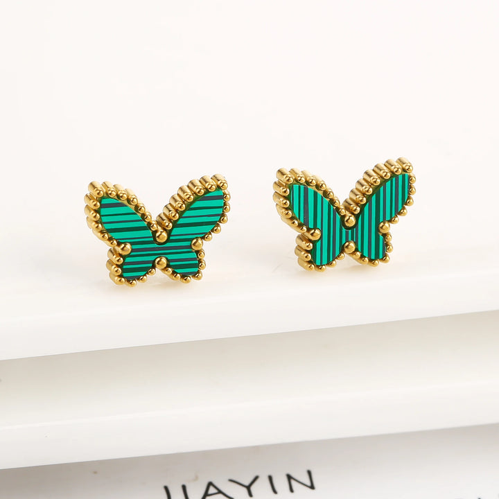 Gold butterfly bracelet