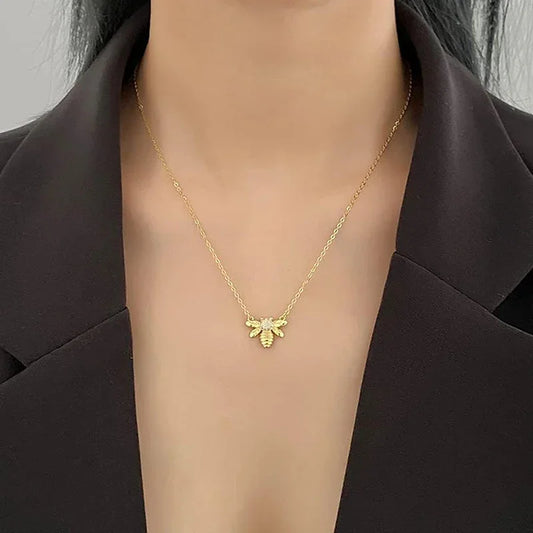 Necklace With a Bee