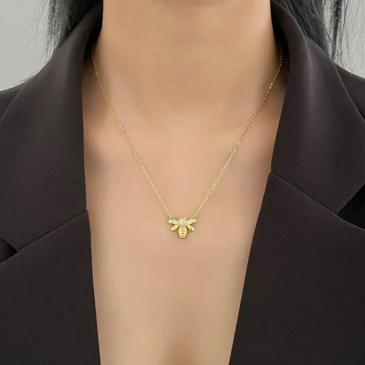 Necklace With a Bee