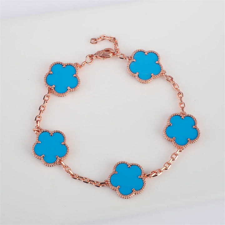 Birth flower bracelet