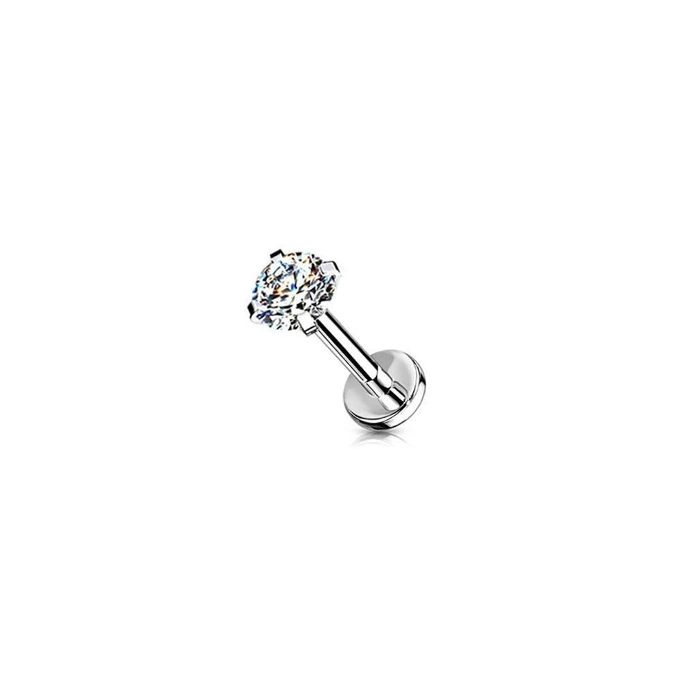 Flat helix piercing