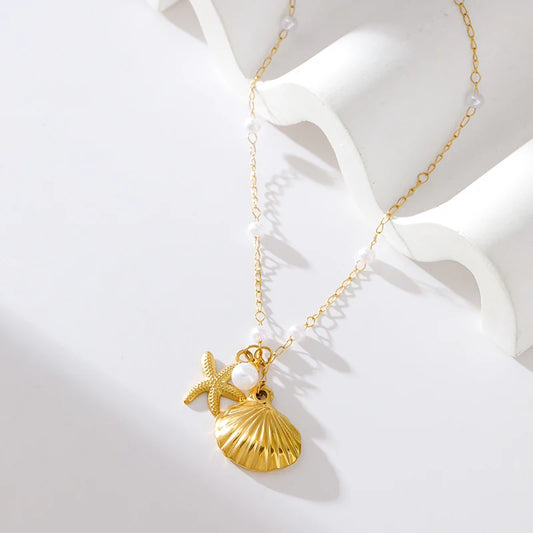 Seashell necklace