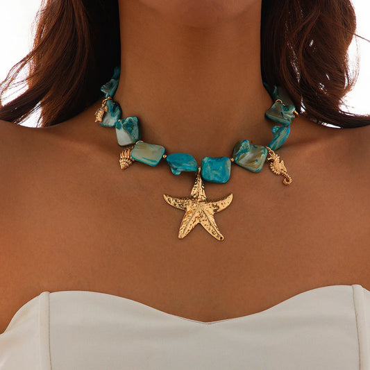 Nautical star necklace