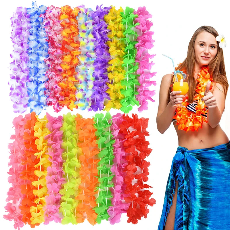 Hawaiian flower necklace