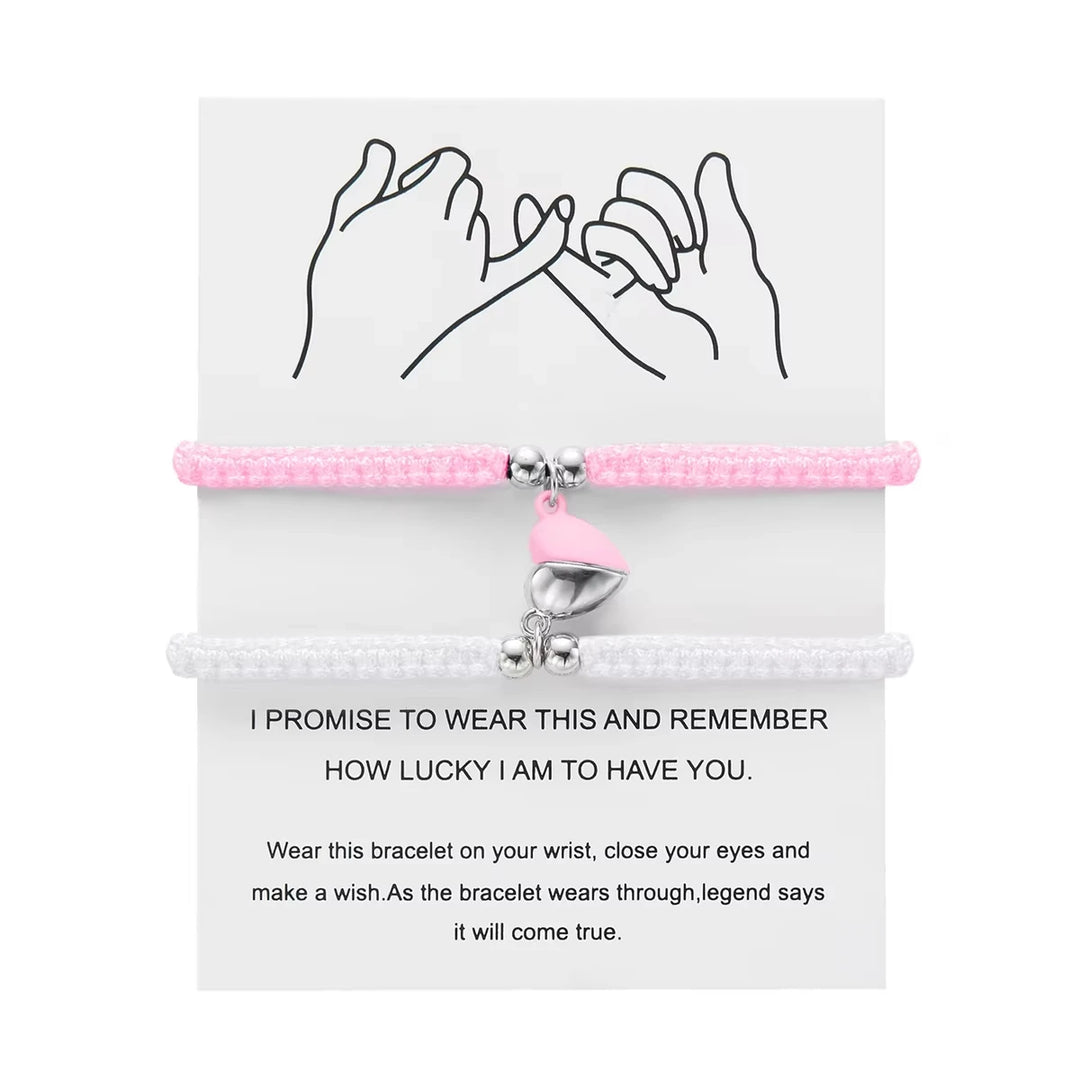 Heart friendship bracelet