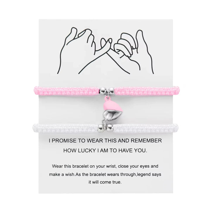 Heart friendship bracelet