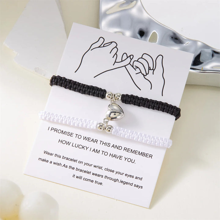 Heart friendship bracelet