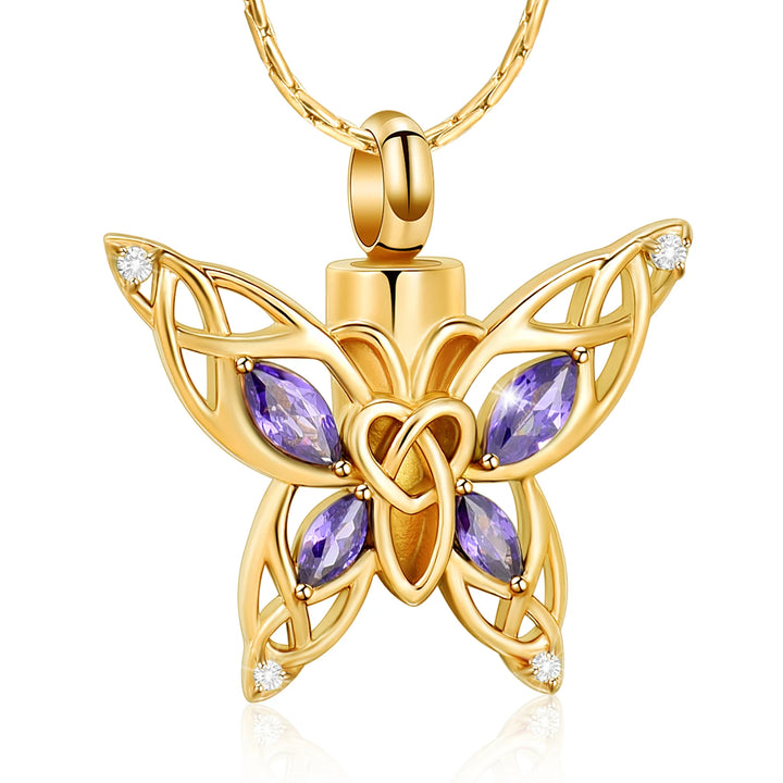 Butterfly Urn Necklace