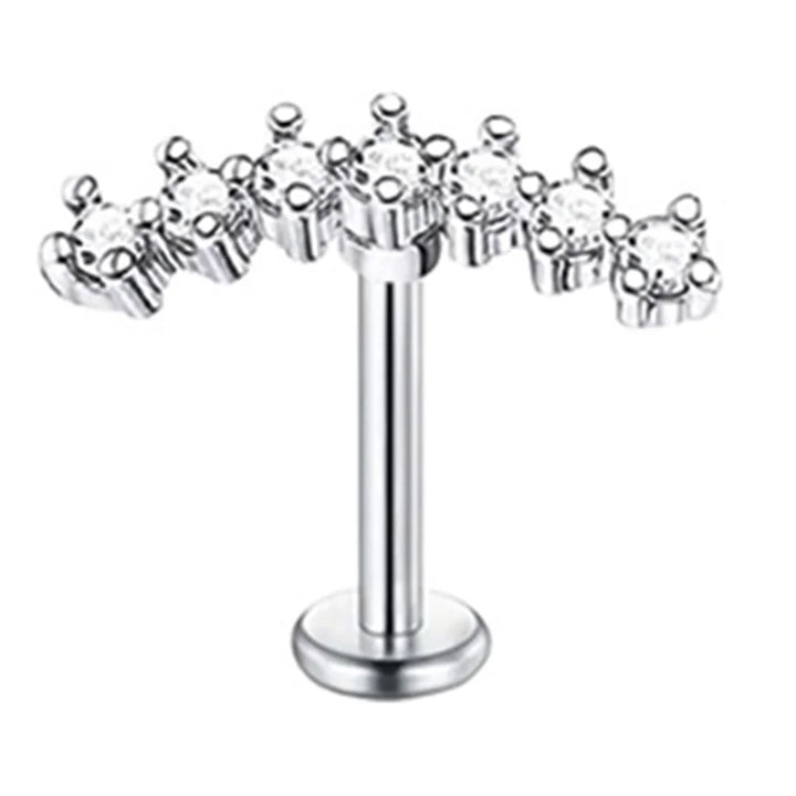 Flat back earrings