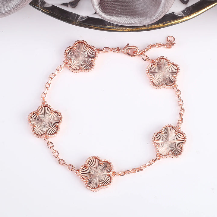Birth flower bracelet