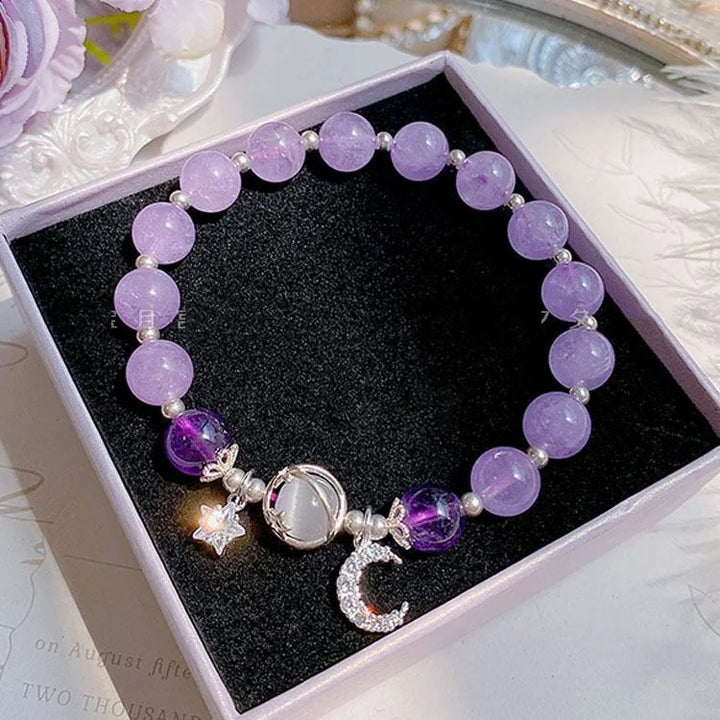 Flower beads bracelet