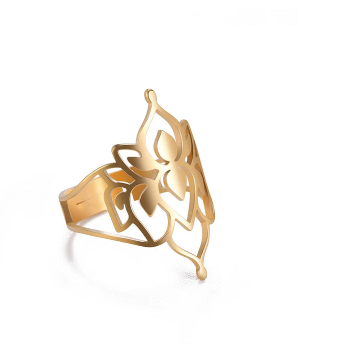 Lotus flower ring