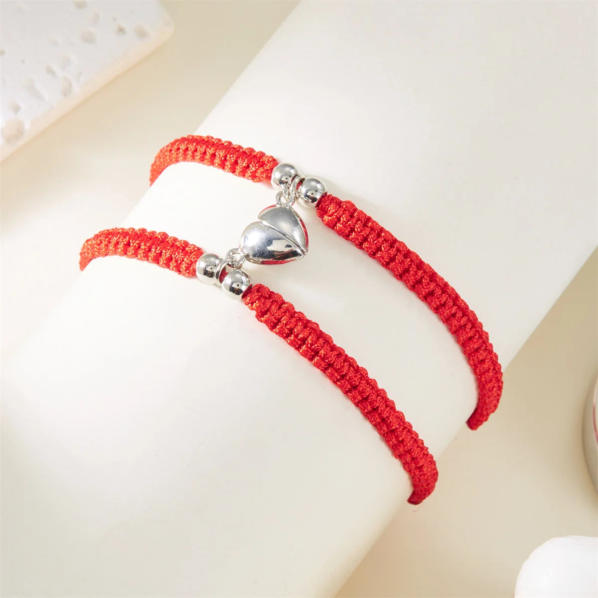 Heart friendship bracelet