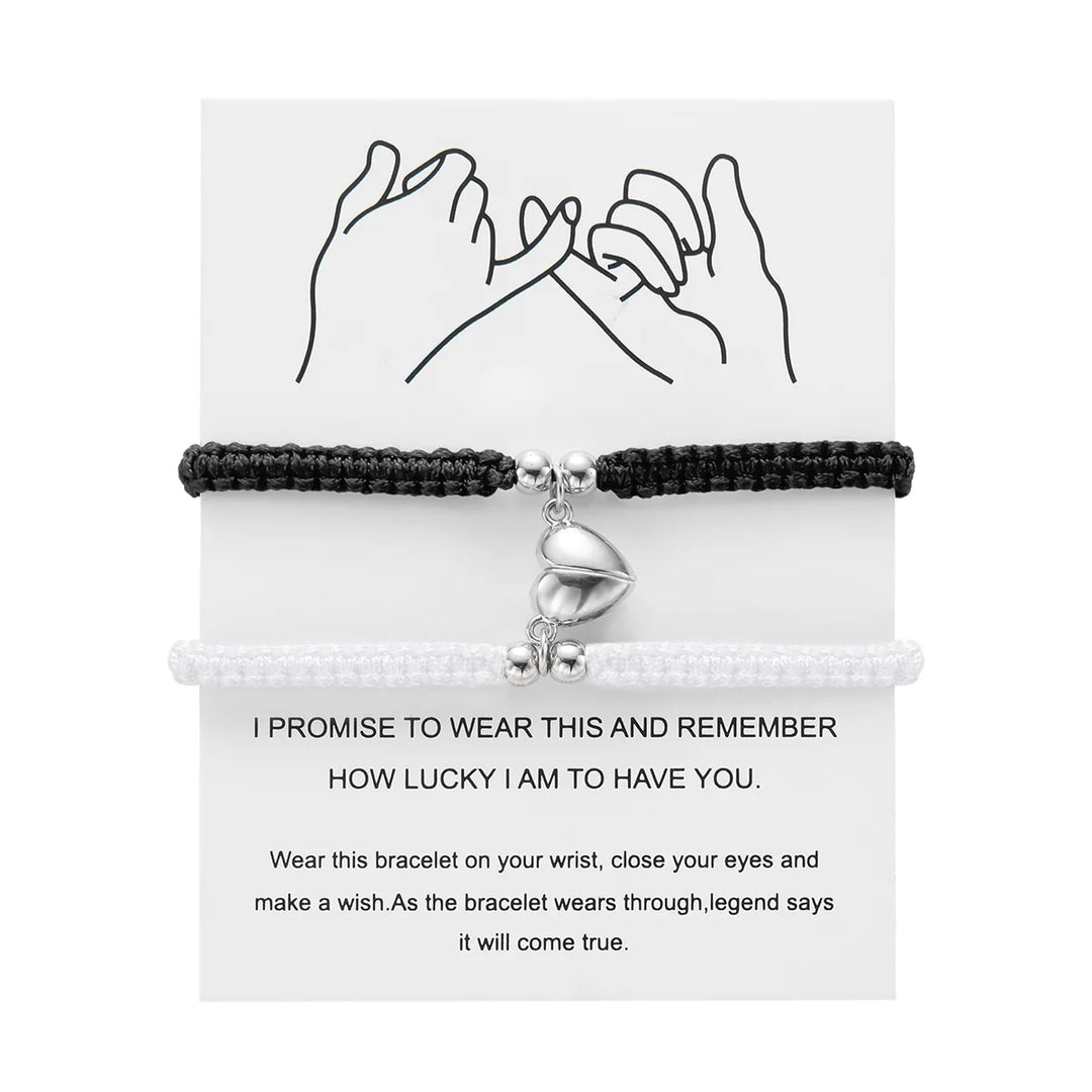 Heart friendship bracelet
