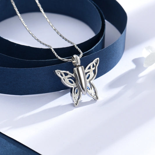 Butterfly Urn Necklace