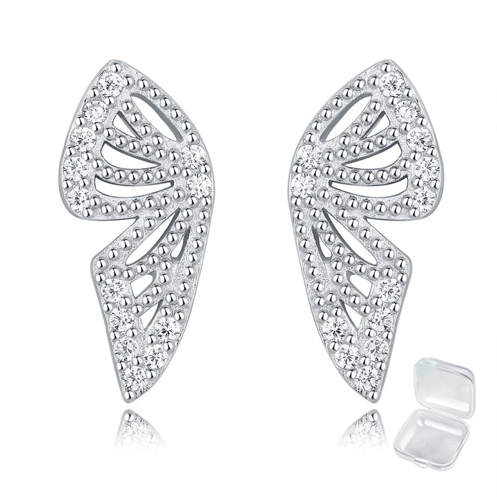 Butterfly wing earrings
