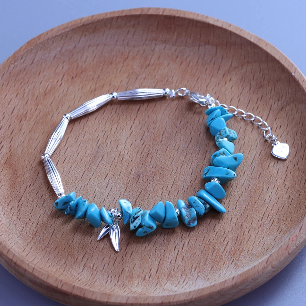 Silver butterfly bracelet