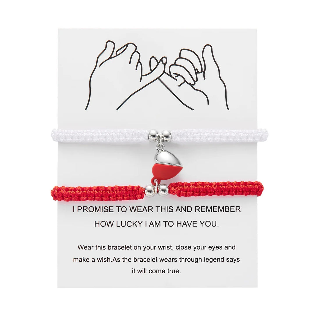Heart friendship bracelet
