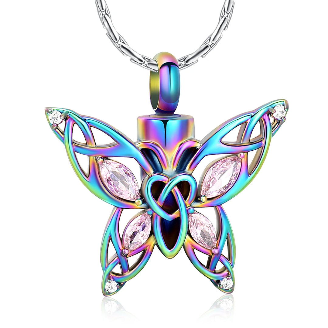 Butterfly Urn Necklace