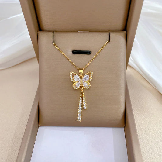 Butterfly necklace