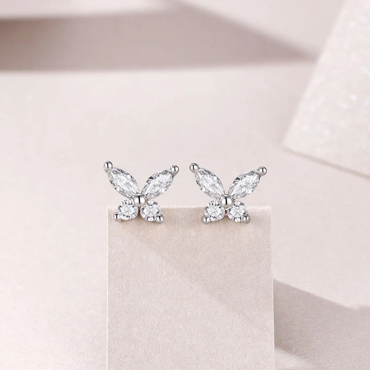 Diamond Butterfly earrings