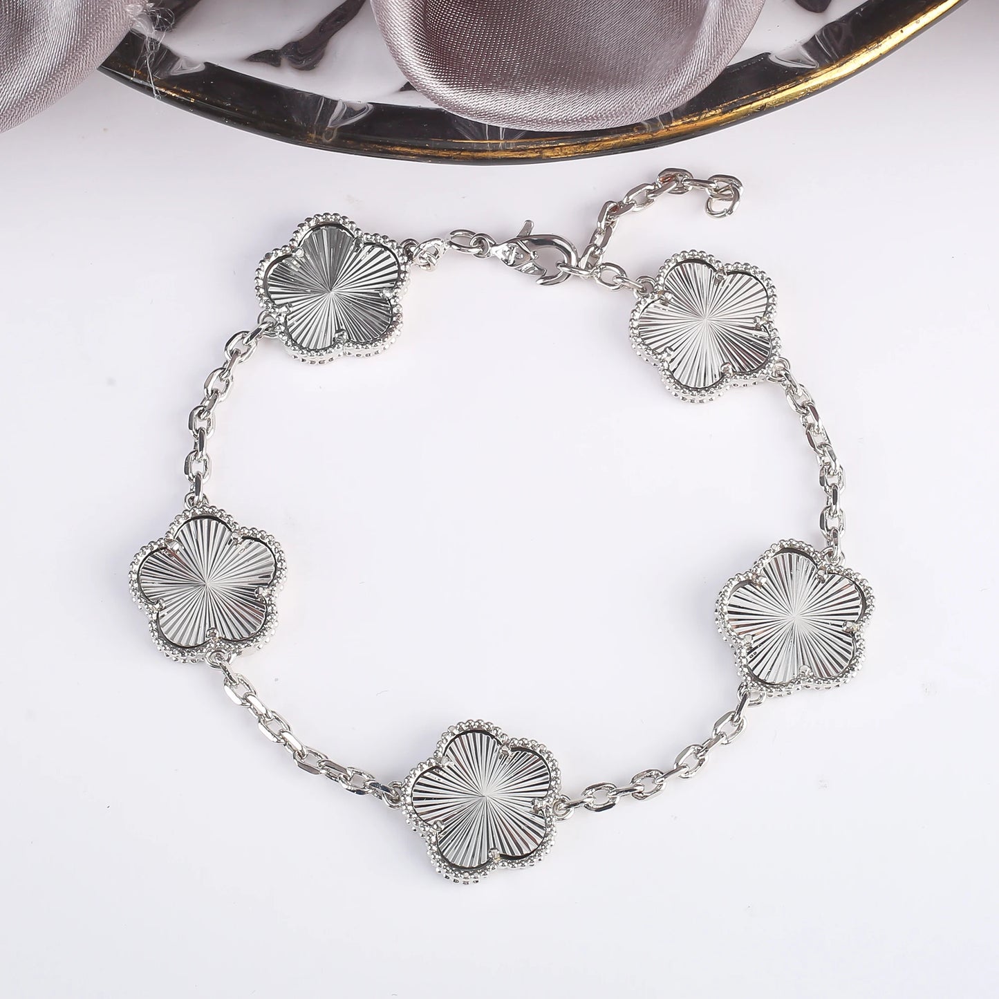 Birth flower bracelet