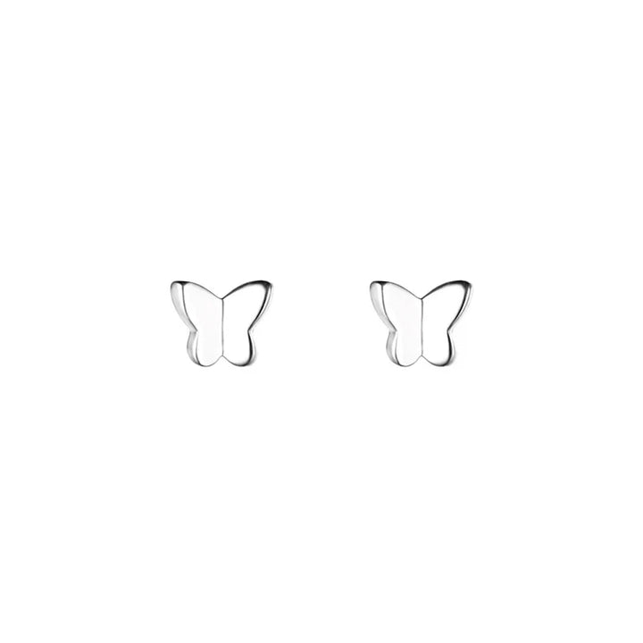 Butterfly stud earrings