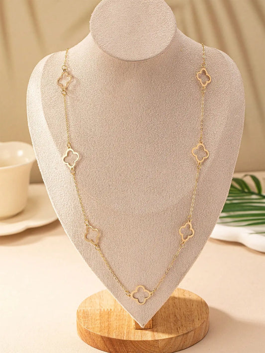 4 leaf clover necklace
