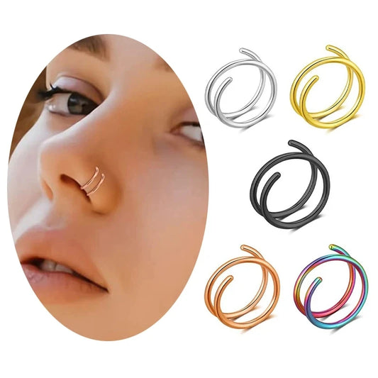 Double helix piercing
