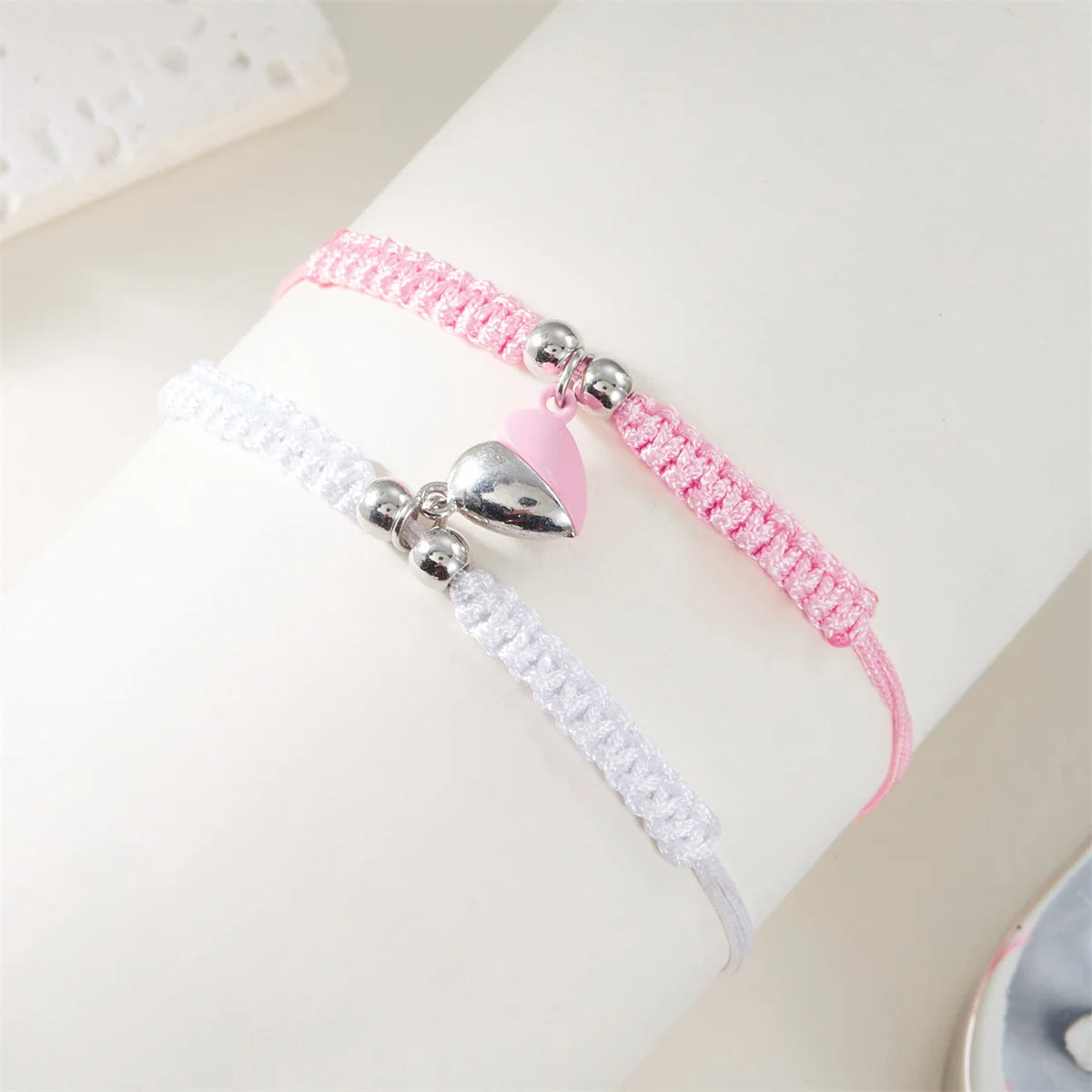 Heart friendship bracelet