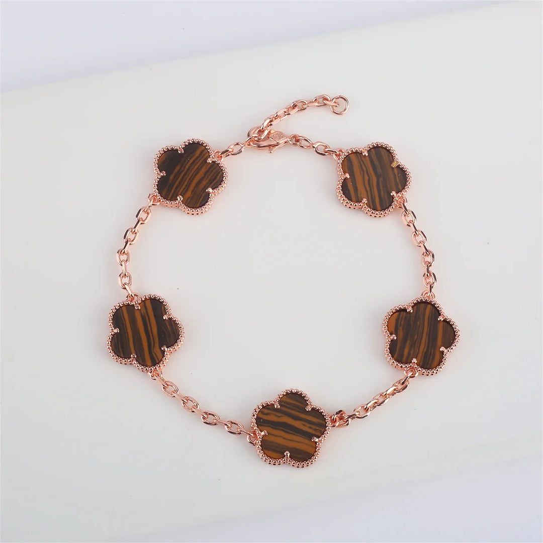 Birth flower bracelet