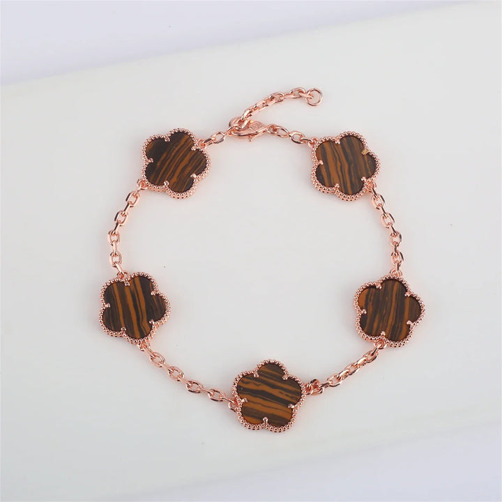 Birth flower bracelet