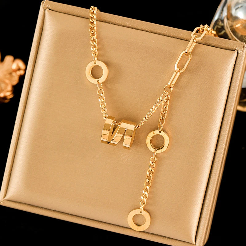 Seashell necklace