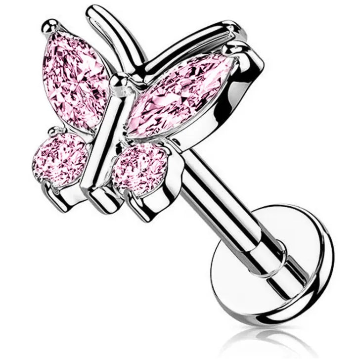 Flat back earrings