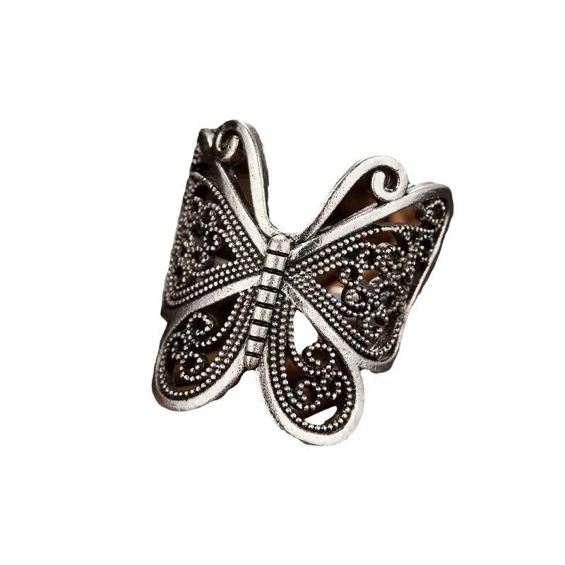 Filigree Butterfly ring