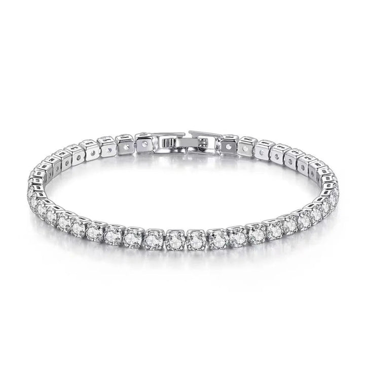 Silver bangle bracelets